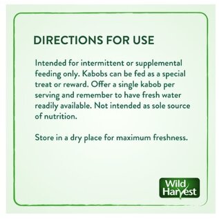 Wild Harvest Fruit Kabobs Bird Treats, 6 count