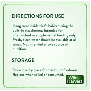 Wild Harvest Treat Stick with Tough Core for Small and Medium Birds