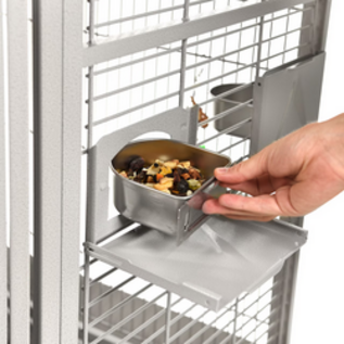 A&E CAGE COMPANY A&E Cage 22622 HQ Black 26 x 22 in. Open Top Cage with 0.75 in. Bar Spacing