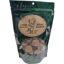 MERLIN'S MAGIC MERLIN'S MAGIC BERRY SALMON CHEWY BISCUIT 8OZ BAG