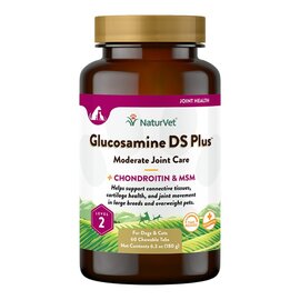 NATURVET DOG GLUCOSAMINE LEVEL 2 TIME RELEASE TABLET - 60 COUNT