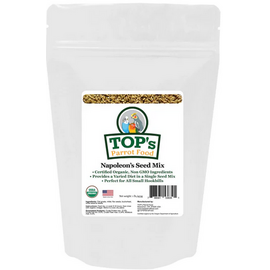 TOP'S PARROT FOOD TOP's Parrot Food Organic Napoleon Seed Mix Small 1-lb bag
