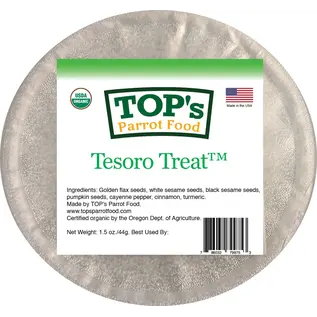 TOP'S PARROT FOOD Top's Tesoro Treat Organic Original 1.5oz