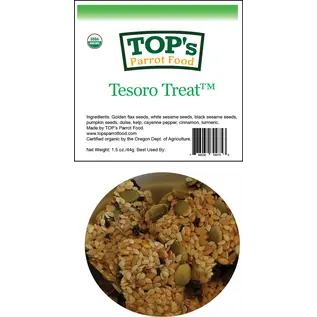 TOP'S PARROT FOOD Top's Tesoro Treat Organic Original 1.5oz