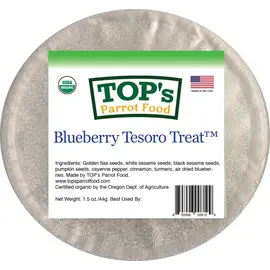 TOP'S PARROT FOOD Top's Tesoro Treat Organic Blueberry 1.5oz