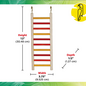 CAITEC Caitec Parakeet Ladder, 4" x 10"  #00277