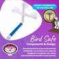 SUPER BIRD CREATIONS Super Bird Creations SB-126 Fold Away Shower Perch 9.5 x 11 x 8 inches