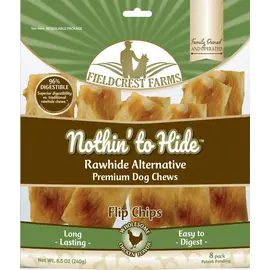 FIELDCREST FARMS NOTHIN  TO HIDE RAWHIDE ALTERNATIVE FLIP CHIPS