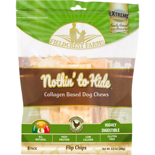 FIELDCREST FARMS NOTHIN  TO HIDE RAWHIDE ALTERNATIVE FLIP CHIPS