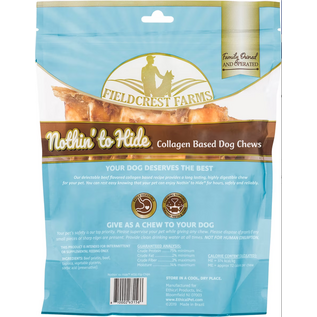 FIELDCREST FARMS Nothin' To Hide Flip Chips Beef Flavor Dog Chews, 8 count