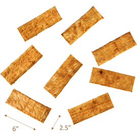 FIELDCREST FARMS Nothin' To Hide Flip Chips Bacon Flavor Dog Chews, 8 count