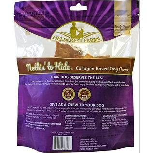 FIELDCREST FARMS Nothin' To Hide Flip Chips Bacon Flavor Dog Chews, 8 count