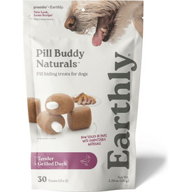 Earthly Pet EARTHLY  PILL BUDDY NATURALS  GRILLED DUCK - 30 COUNT