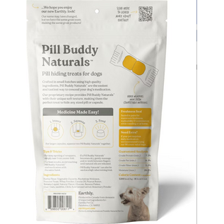 Earthly Pet EARTHLY  PILL BUDDY NATURALS  PEANUT BUTTER & BANANA - 30 COUNT