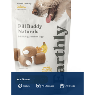 Earthly Pet EARTHLY  PILL BUDDY NATURALS  PEANUT BUTTER & BANANA - 30 COUNT