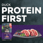 FUSSIE CAT Fussie Cat Market Fresh Duck Meal Recipe Grain-Free Dry Cat Food, 3.5-lb bag