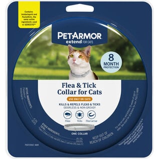PET ARMOR PetArmor® Extend Flea & Tick Treatment & Prevention Collar for Cats, 8 Months of Protection