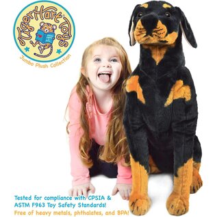 VIHART TigerHart Robbie The Rottweiler - 27 Inch Tall Stuffed Animal Plush Dog