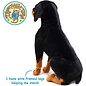 VIHART TigerHart Robbie The Rottweiler - 27 Inch Tall Stuffed Animal Plush Dog