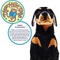 VIHART TigerHart Robbie The Rottweiler - 27 Inch Tall Stuffed Animal Plush Dog