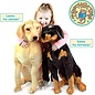 VIHART TigerHart Robbie The Rottweiler - 27 Inch Tall Stuffed Animal Plush Dog