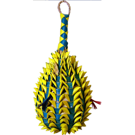 Planet Pleasures #03366 Pineapple Foraging Basket Large 9" x 3"