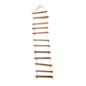 A&E CAGE COMPANY A&E HBO1482 Natural Wood Rope Ladder Large