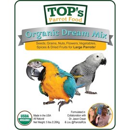 TOP'S PARROT FOOD TOP's Dream Mix  Large Bird 5LB