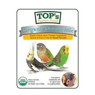 TOP'S PARROT FOOD TOP's Dream Mix  Small Bird 5LB