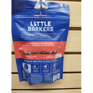 BARKWORTHIES BARKWORTHIES DOG LIL BARKER BEEF STICKS  10PK
