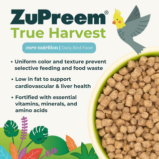 ZUPREEM ZuPreem Natural True Harvest Daily Small Bird, 2.25-lb bag