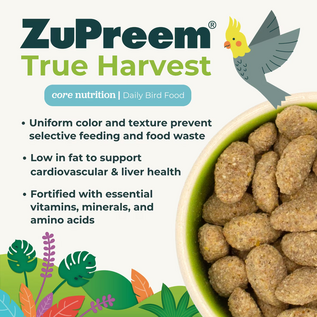 ZUPREEM Zupreem True Harvest Natural Diet Large 3# Bag
