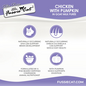 FUSSIE CAT Fussie Cat Chicken Flavored in Goat Milk Puree Lickable Kitten & Cat Treats, 1-oz tube, 4 count