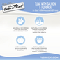 FUSSIE CAT Fussie Cat Kitten Salmon & Tuna  with Pumpkin in Goat Milk Mousse Wet Cat Food & Shreds, 1.5-oz pouch