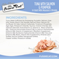 FUSSIE CAT Fussie Cat Kitten Salmon & Tuna  with Pumpkin in Goat Milk Mousse Wet Cat Food & Shreds, 1.5-oz pouch