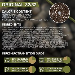 INUKSHUK PROFESSIONAL DOG FOOD Inukshuk Professional Dog Food Pro 32/32 High Energy Dog Food, 44-Pound Bag