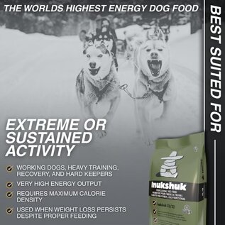 INUKSHUK PROFESSIONAL DOG FOOD Inukshuk Professional Dog Food Pro 32/32 High Energy Dog Food, 44-Pound Bag
