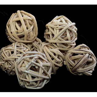 SUPER BIRD CREATIONS Super Bird Natural Vine Balls - 2 CM -N-VINE-BALL-02 Each