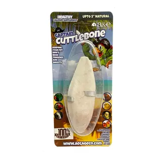A&E CAGE COMPANY A & E Cages Natural Cuttlebone 1ea/5 in.