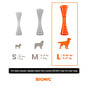 Bionic Urban Stick Tough Treating  Chew Toy, Orange Small 8-in