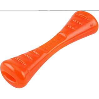 Bionic Urban Stick Tough Treating Dog Chew Toy Orange Medium 9-in