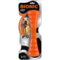Bionic Urban Stick Tough Treating Dog Chew Toy Orange Large 10-in