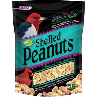 Brown's Song Blend Shelled Peanuts Wild Bird Food 3-lb bag