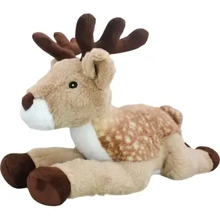 MULTIPET JUMBO LAYING DEER PLUSH JUMBO-24 IN DOG TOY