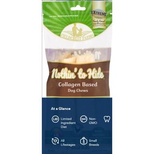 FIELDCREST FARMS Fieldcrest Farms Nothin' To Hide Small Roll 5-inch Chicken Flavor Dog Chews, 2 pack