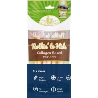 FIELDCREST FARMS Fieldcrest Farms Nothin' To Hide Small Twist Stix Chicken Flavor Dog Chews 10 pack