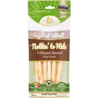 FIELDCREST FARMS Fieldcrest Farms Nothin' To Hide Small Twist Stix Chicken Flavor Dog Chews 10 pack