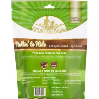 FIELDCREST FARMS Fieldcrest Farms Nothin' To Hide Flip Chips Chicken Flavor Dog Chews 8 pack