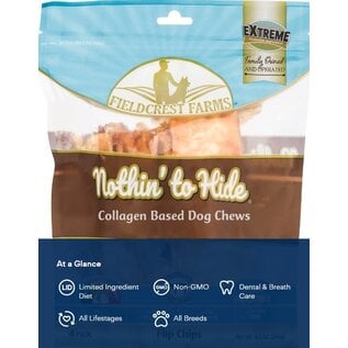 FIELDCREST FARMS Fieldcrest Farms Nothin' To Hide Flip Chips Beef Flavor Dog Chews 8 pack