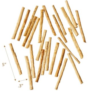 FIELDCREST FARMS Fieldcrest Farms Nothin' To Hide Small Twist Stix  Chicken Flavor Dog Chews 50 pack